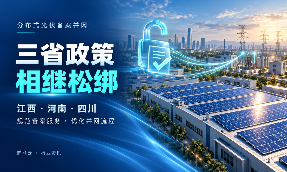 分布式光伏备案并网, 三省政策相继松绑!